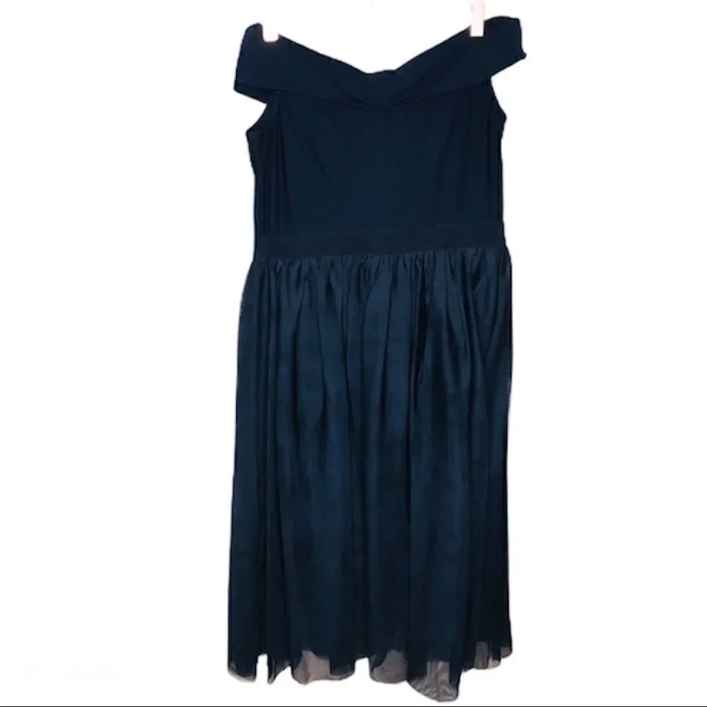 Hope & Harlow off the shoulder tutu dress